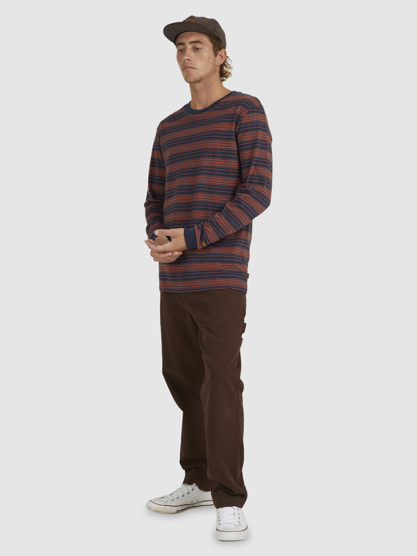 Haven Stripe - Long Sleeve T-Shirt for Men  UQYKT03274
