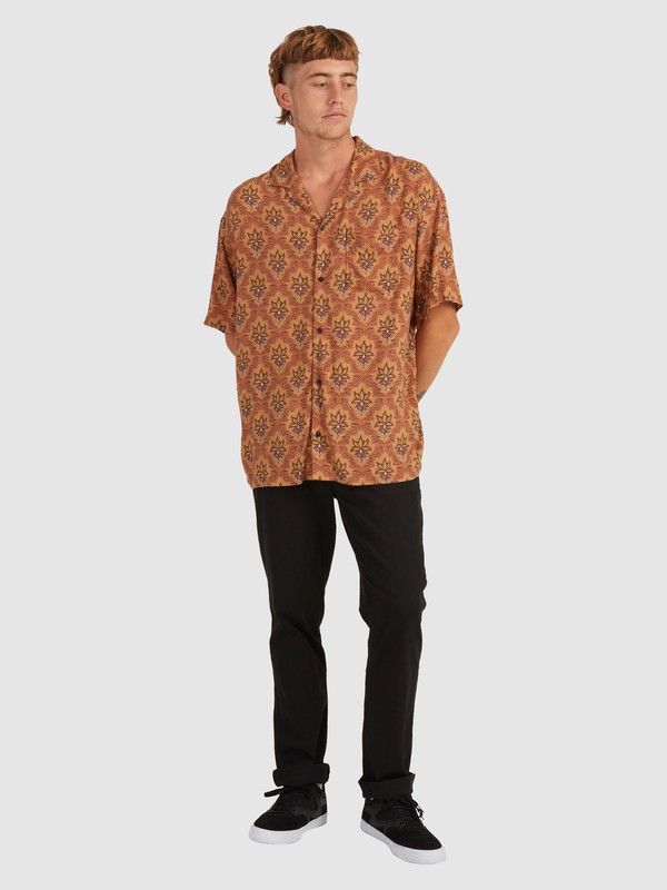 Vintage Trip - Short Sleeve Shirt for Men UQYWT03047