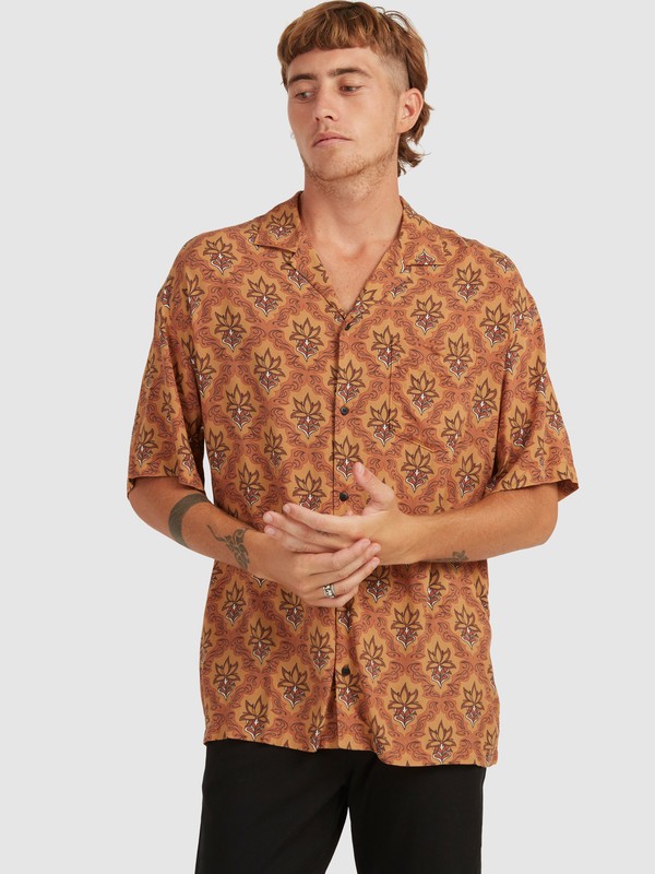 Vintage Trip - Short Sleeve Shirt for Men UQYWT03047