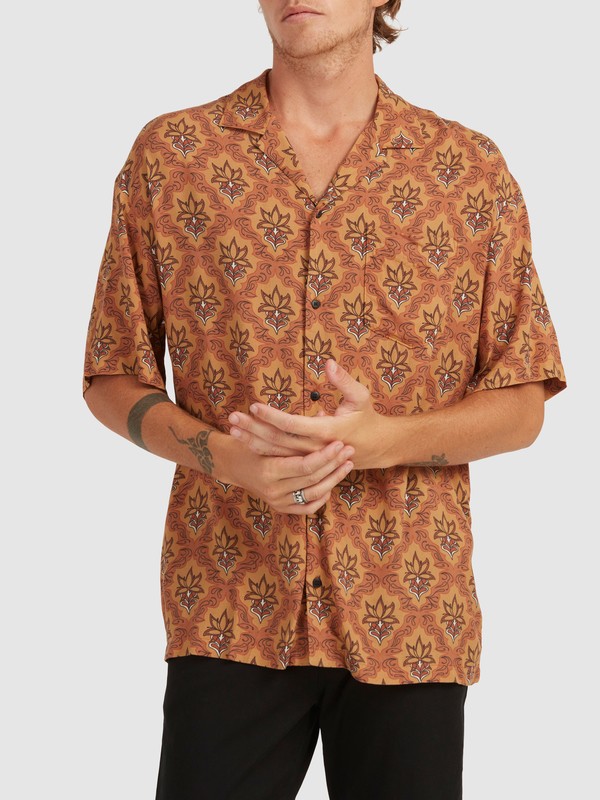 Vintage Trip - Short Sleeve Shirt for Men UQYWT03047