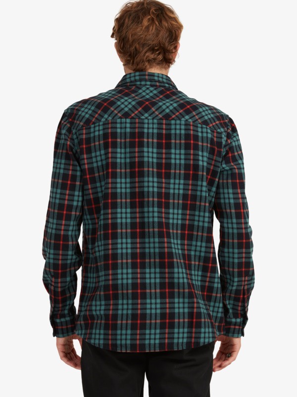 Southwest Check Waves - Long Sleeve Shirt for Young Men | Quiksilver