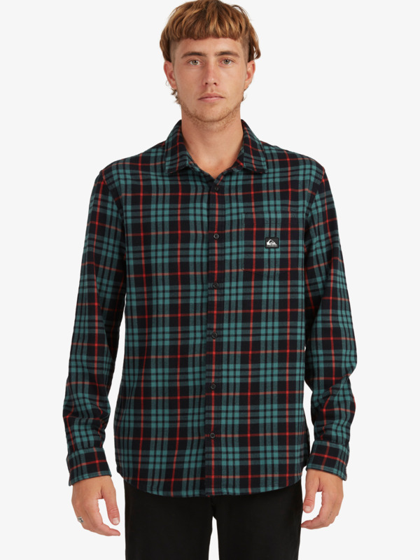 Southwest Check Waves - Long Sleeve Shirt for Young Men | Quiksilver