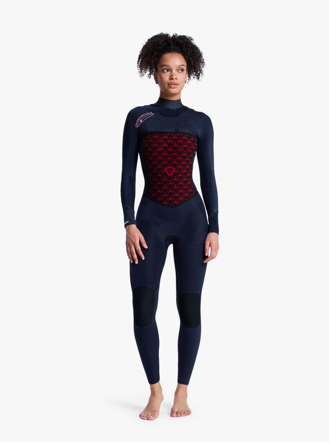3/2 Swell Natural - Women's Black Chest Zip Wetsuit | Roxy