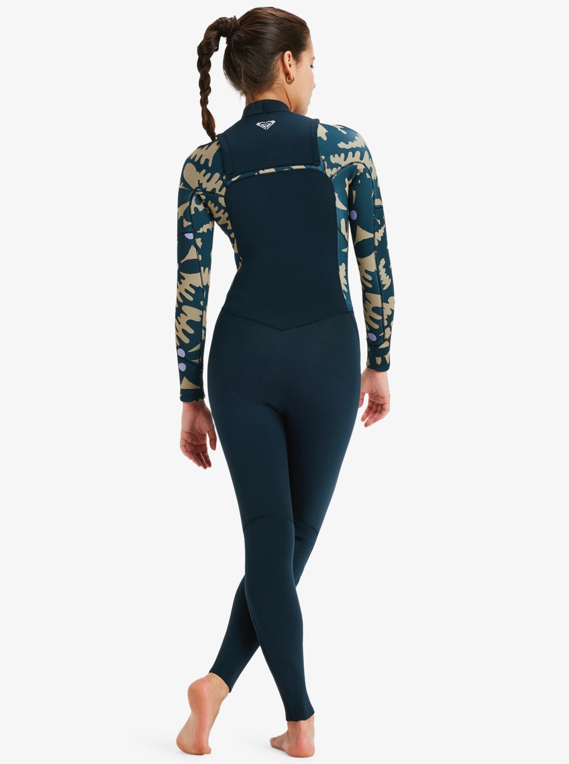TPRG ノースリーブ フルスーツ XL 4/3 Swell Natural - Women's Black Chest Zip Wetsuit | Roxy