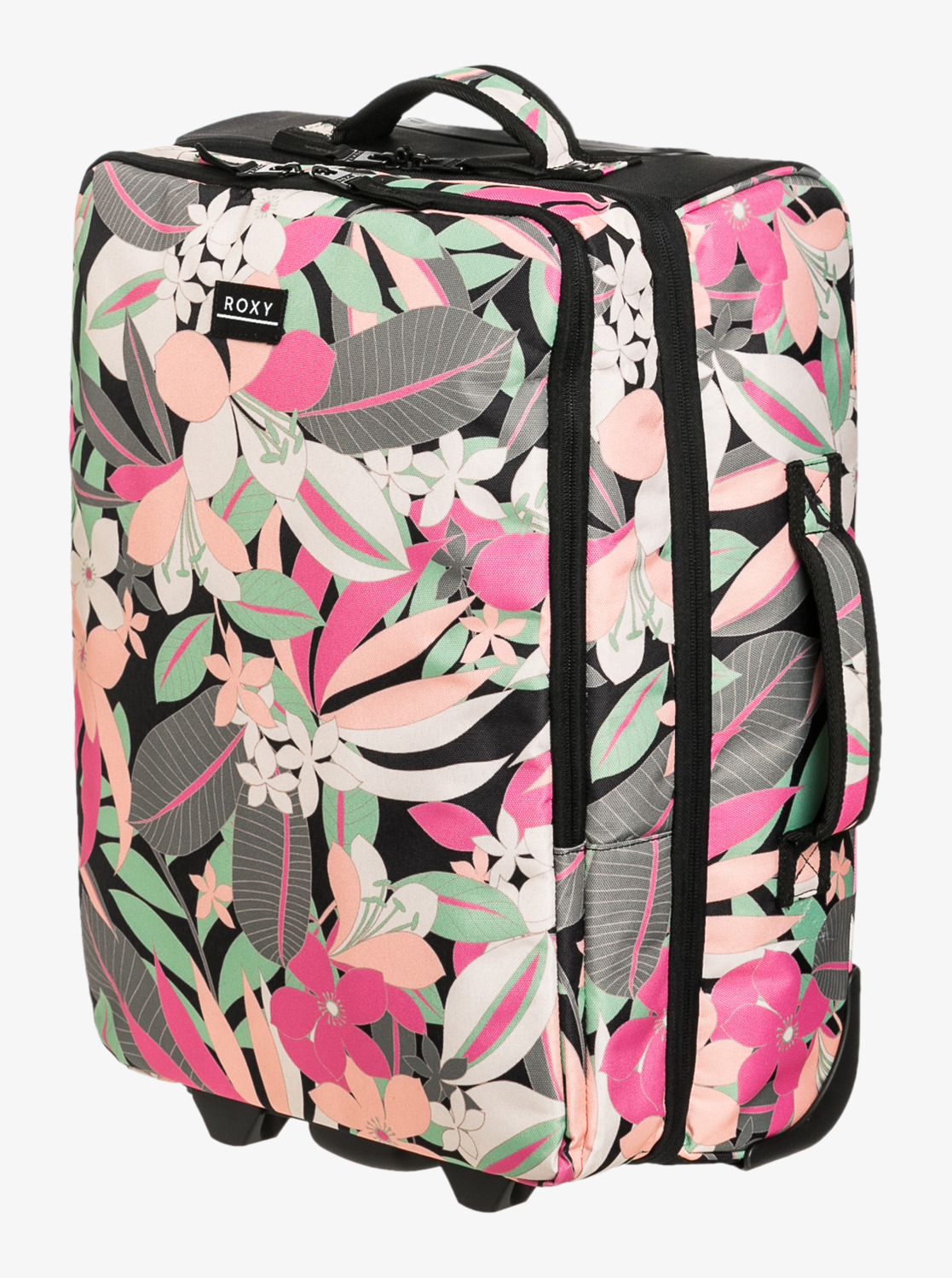 Cabin Paradise - Women's Black Small Wheelie Suitcase | Roxy