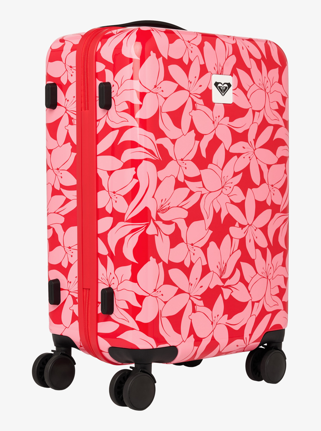 Like A Seashell - Women's Red Small Wheelie Suitcase | Roxy