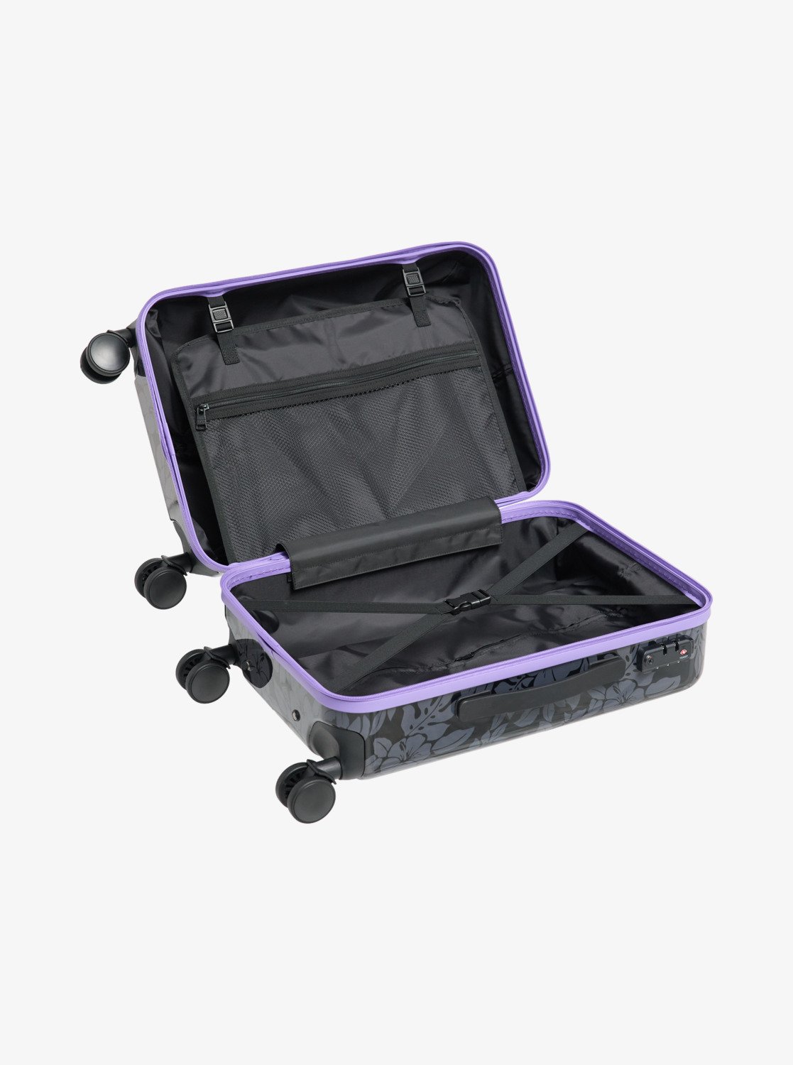 Like A Seashell - Women's Black Small Rigid Suitcase | Roxy