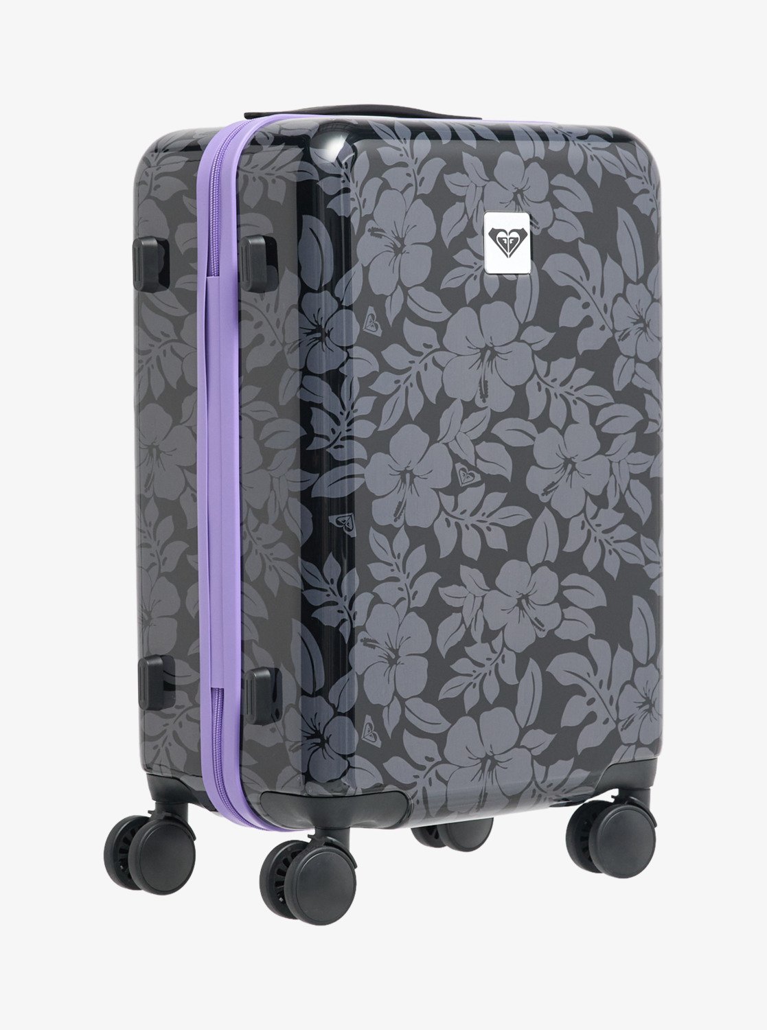 Like A Seashell - Women's Black Small Rigid Suitcase | Roxy