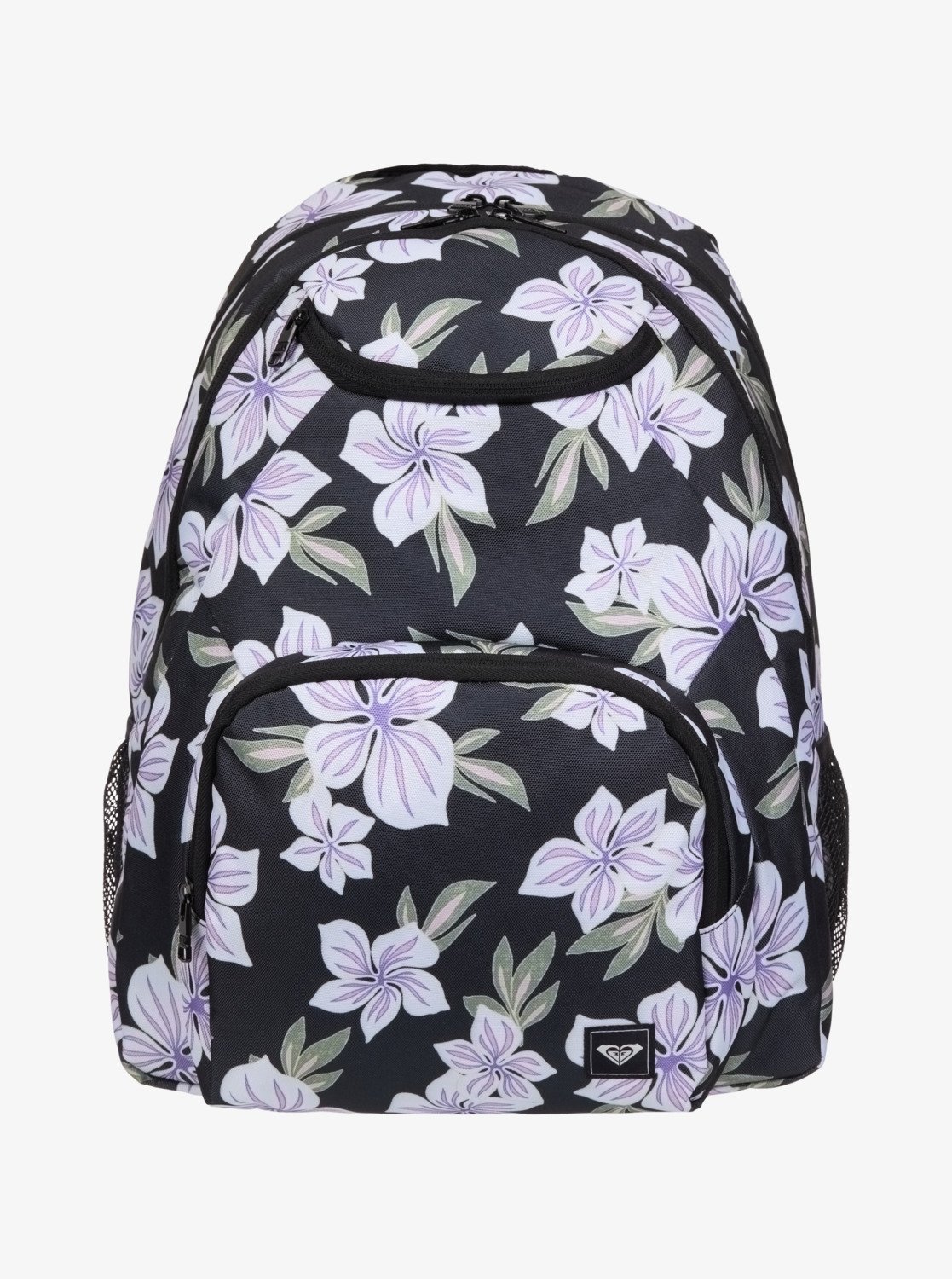 バッグ RIE Shadow Swell Printed - Women's Black Medium Backpack | Roxy