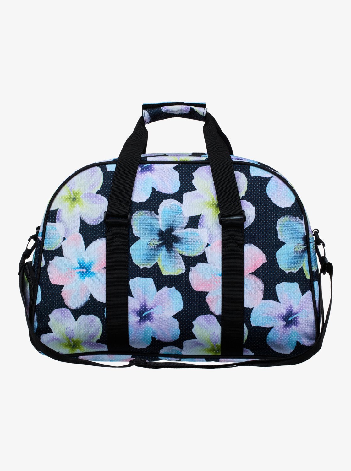 Feel Happy - Women's Black Medium Sport Duffle Bag | Roxy