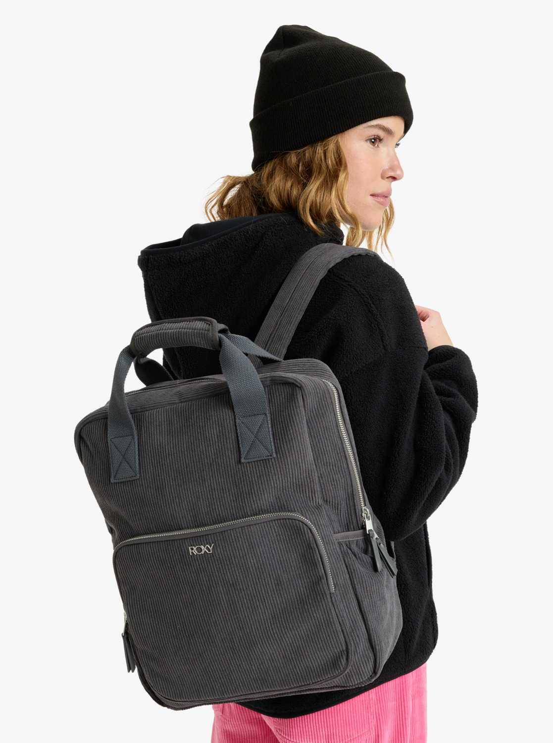 Feeling Vibes Handle - Mochila média Cinzento mulher | Roxy