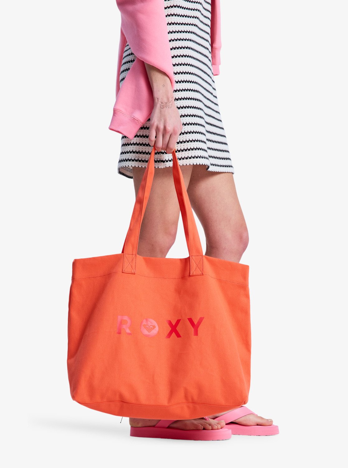 Go For It - Women's Orange Tote Bag | Roxy