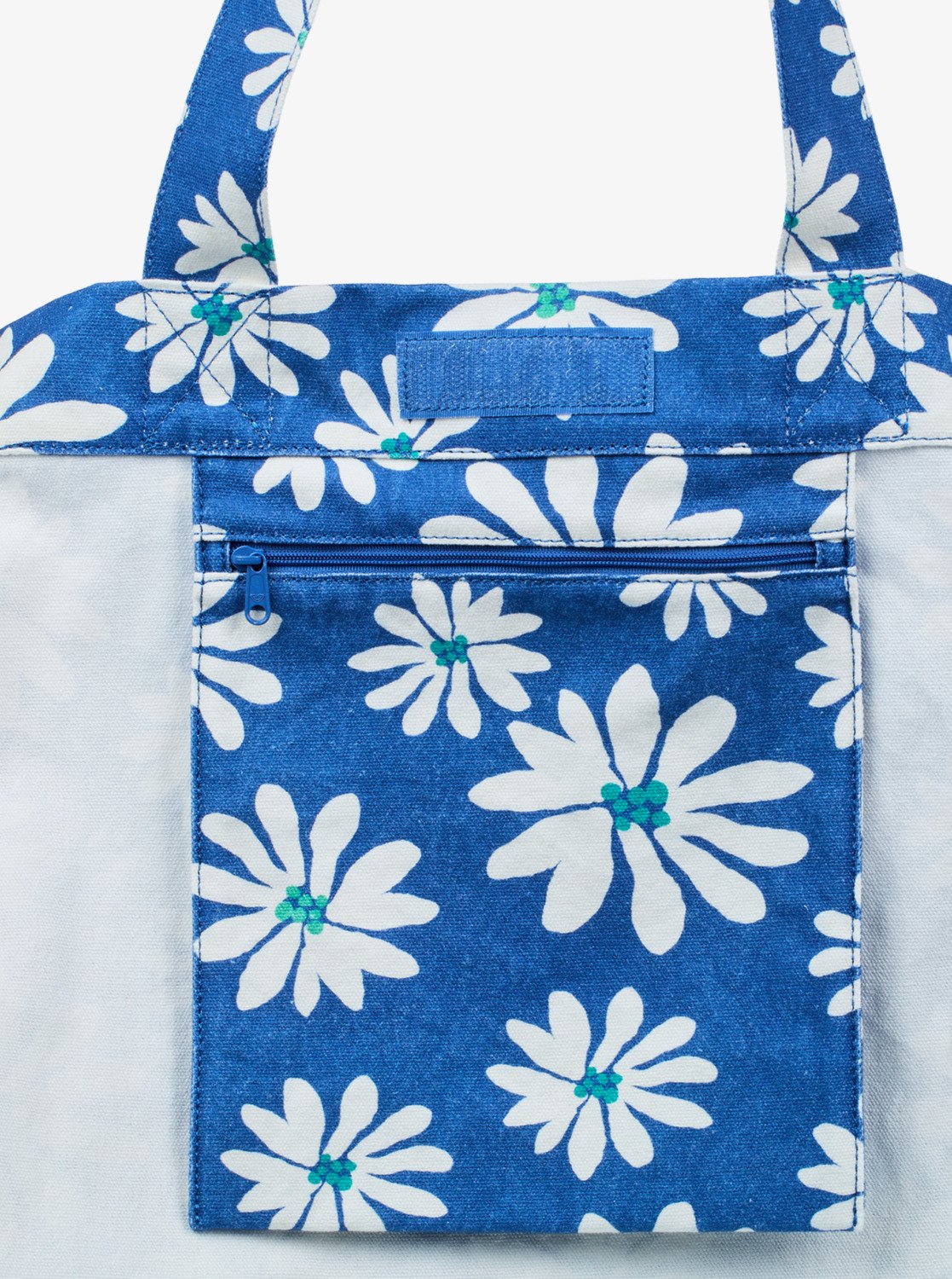 Anti Bad Vibes - Women's Blue Large Tote Bag | Roxy