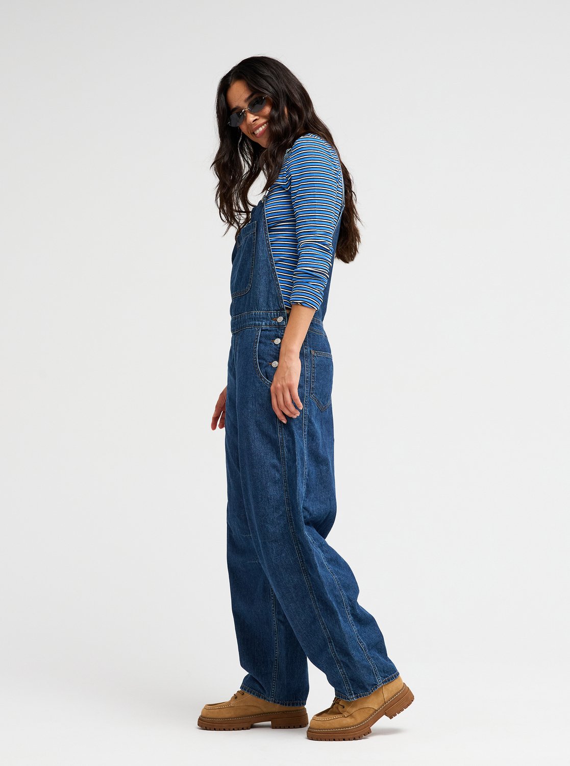 Wild Heart - Women's Blue Denim Overalls | Roxy
