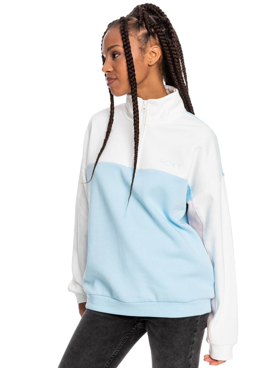 KEEP ON MOVING ZIPPED - Blue | Roxy