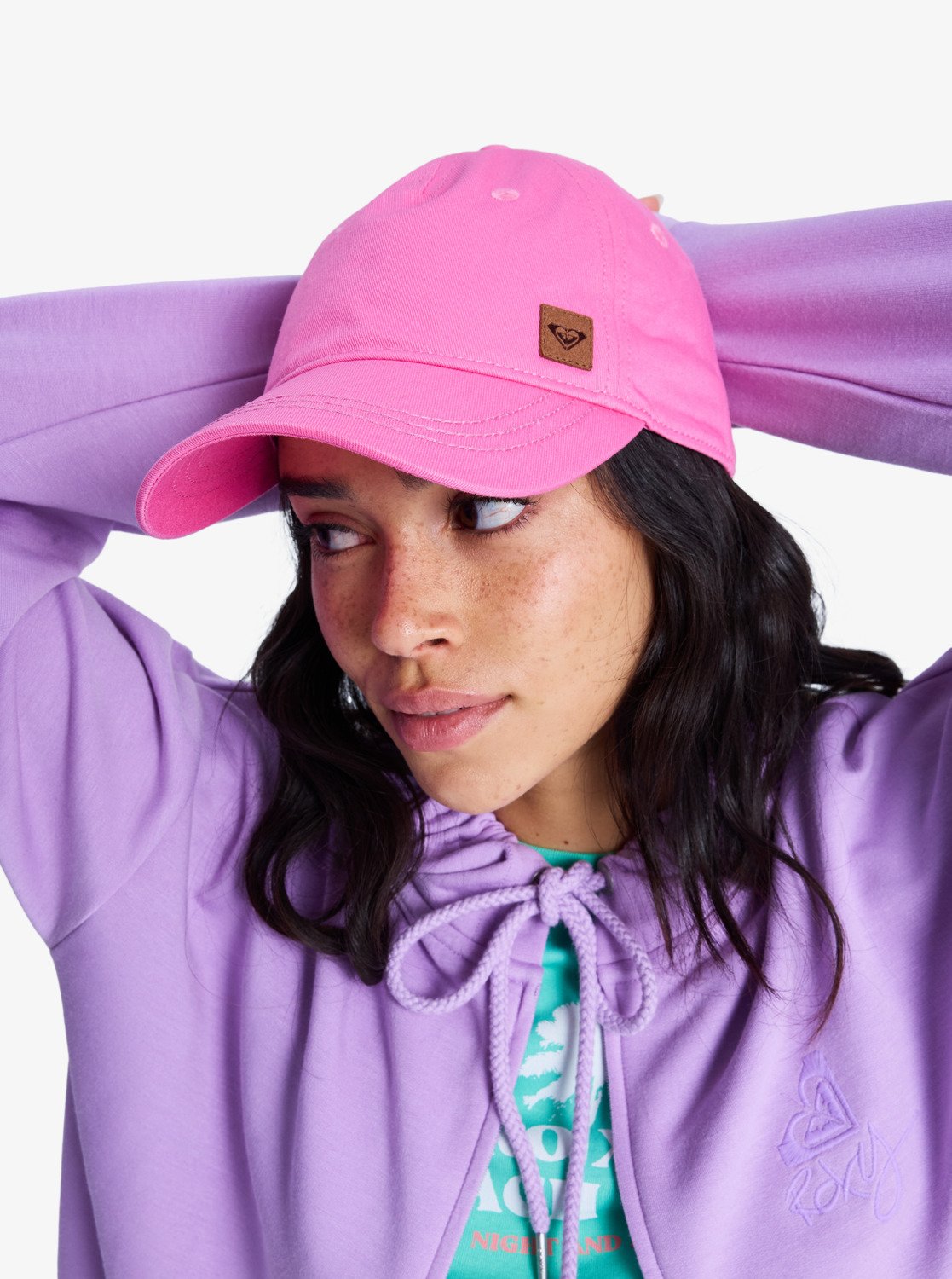 Main Story キャップ pink M-Lサイズ erjha03677_roxy,w_mlw0_frt1.jpg