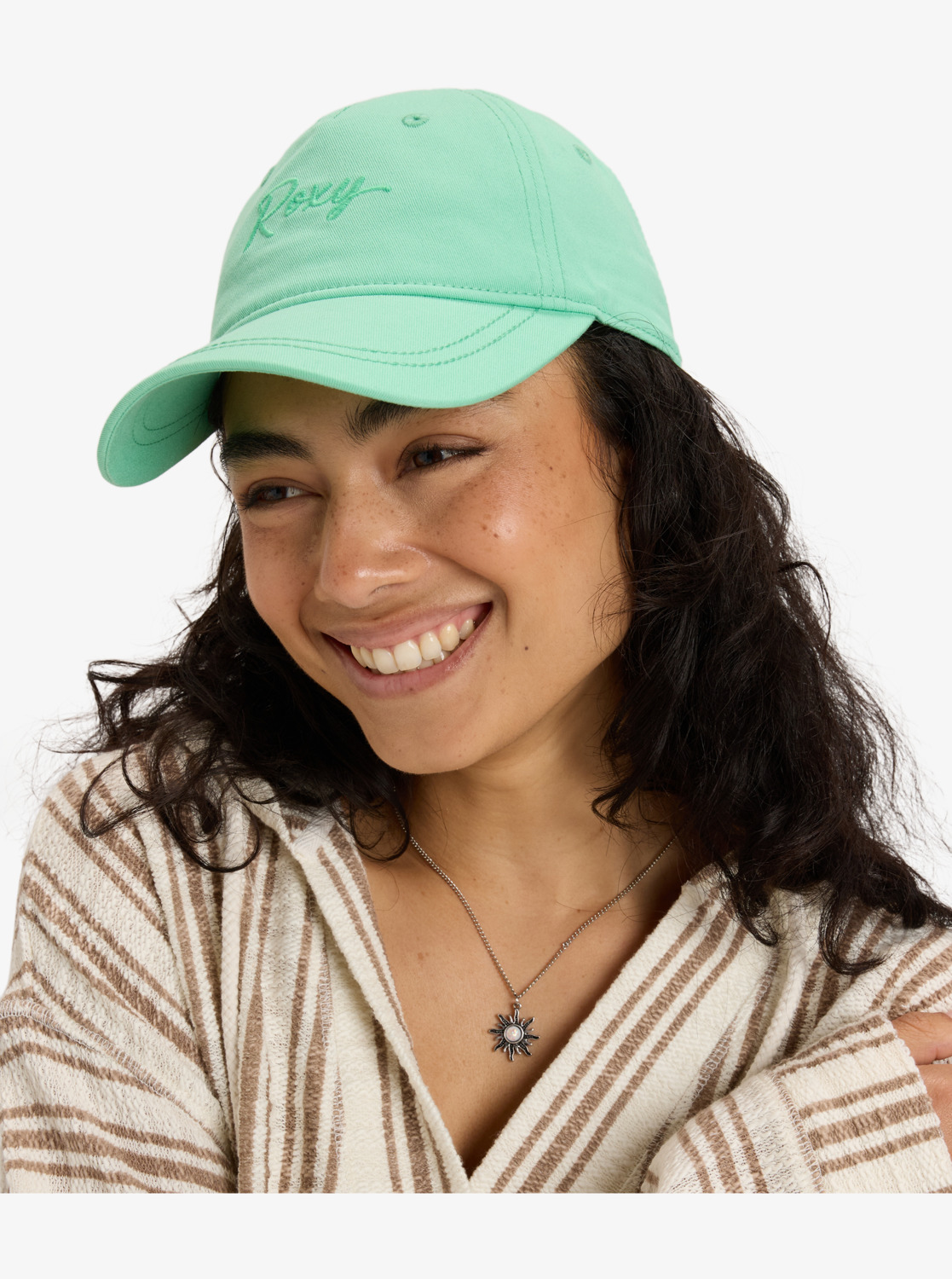 Dear Believer Color - Women's Green Baseball Cap | Roxy