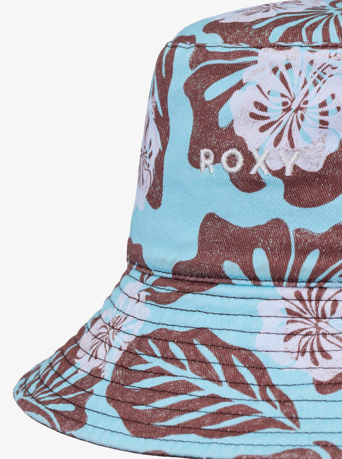 2231 Jasmine Paradise Reversible Bucket Hat, Vintage Indigo Archive ROXY Jasmine Paradise Reversible Bucket Hat main image 4