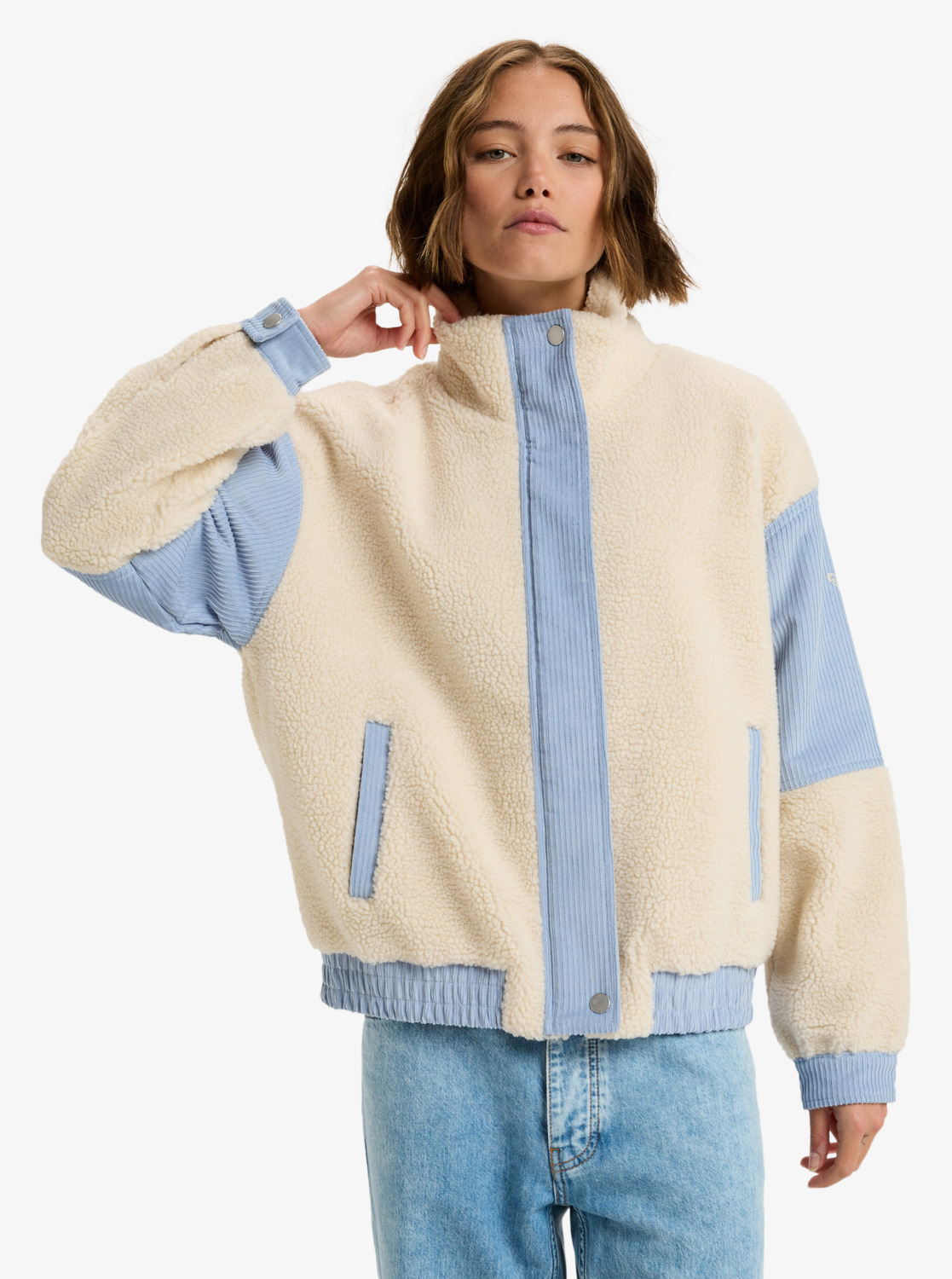 ジャケット・アウター Cashmere blend oversized jacket erjjk03689_roxy,w_teh0_frt1.jpg