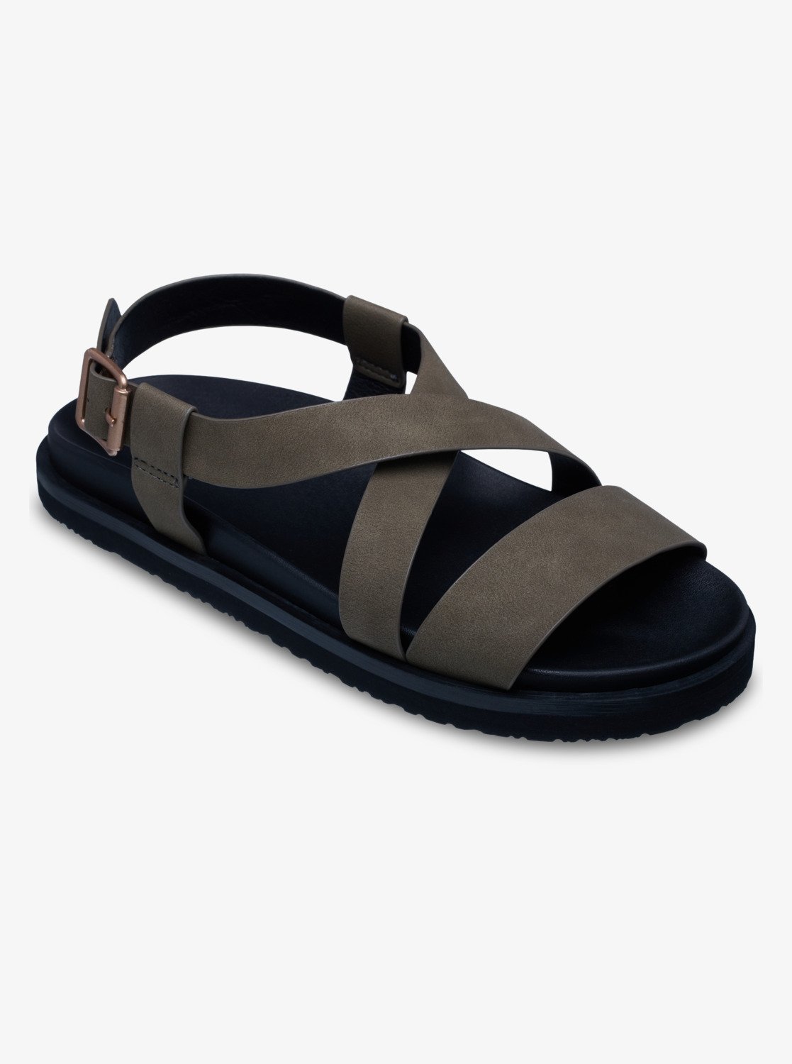 Zaho Crossed - Women's Green Sandals | Roxy