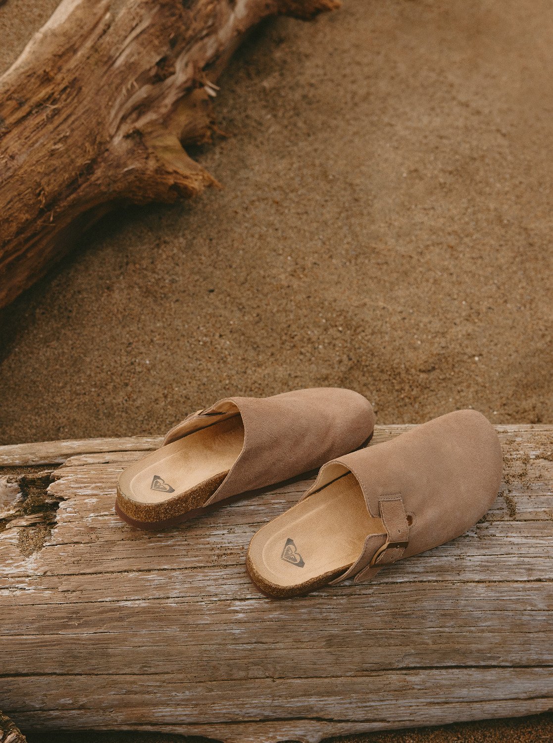 Zeliah Sin Fur - Women's Beige Mules | Roxy