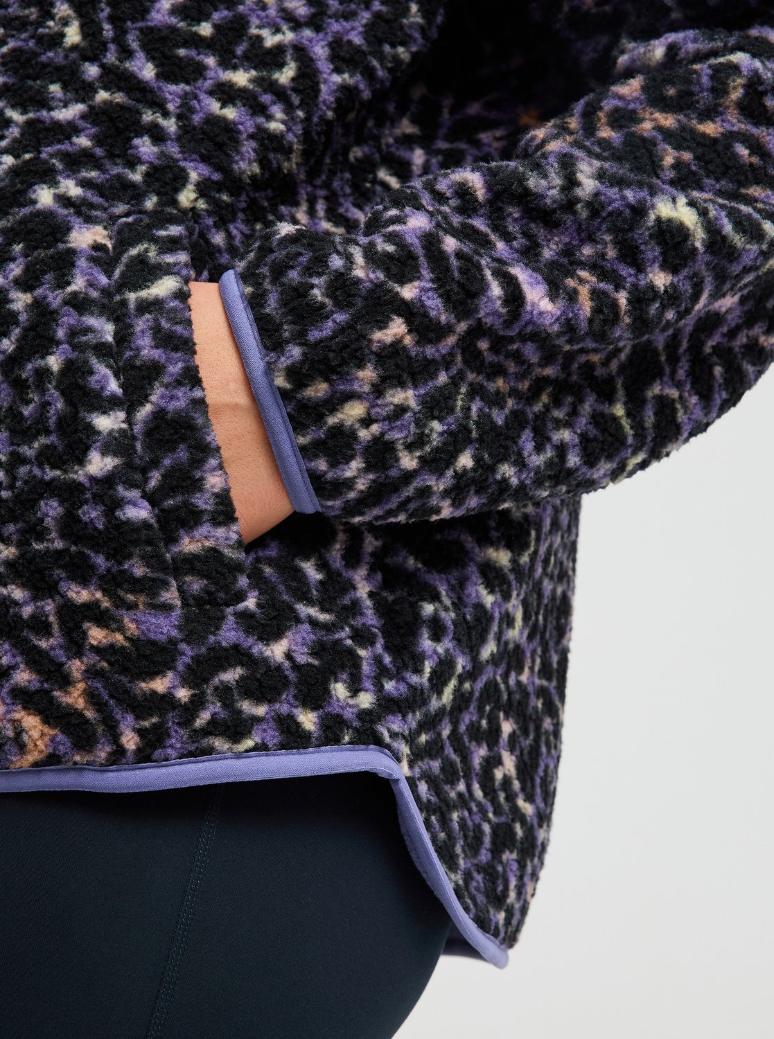 ROXA フリーバード8 レディース24.0cm Waves Of Warmth - Women's Purple Sports Fleece | Roxy