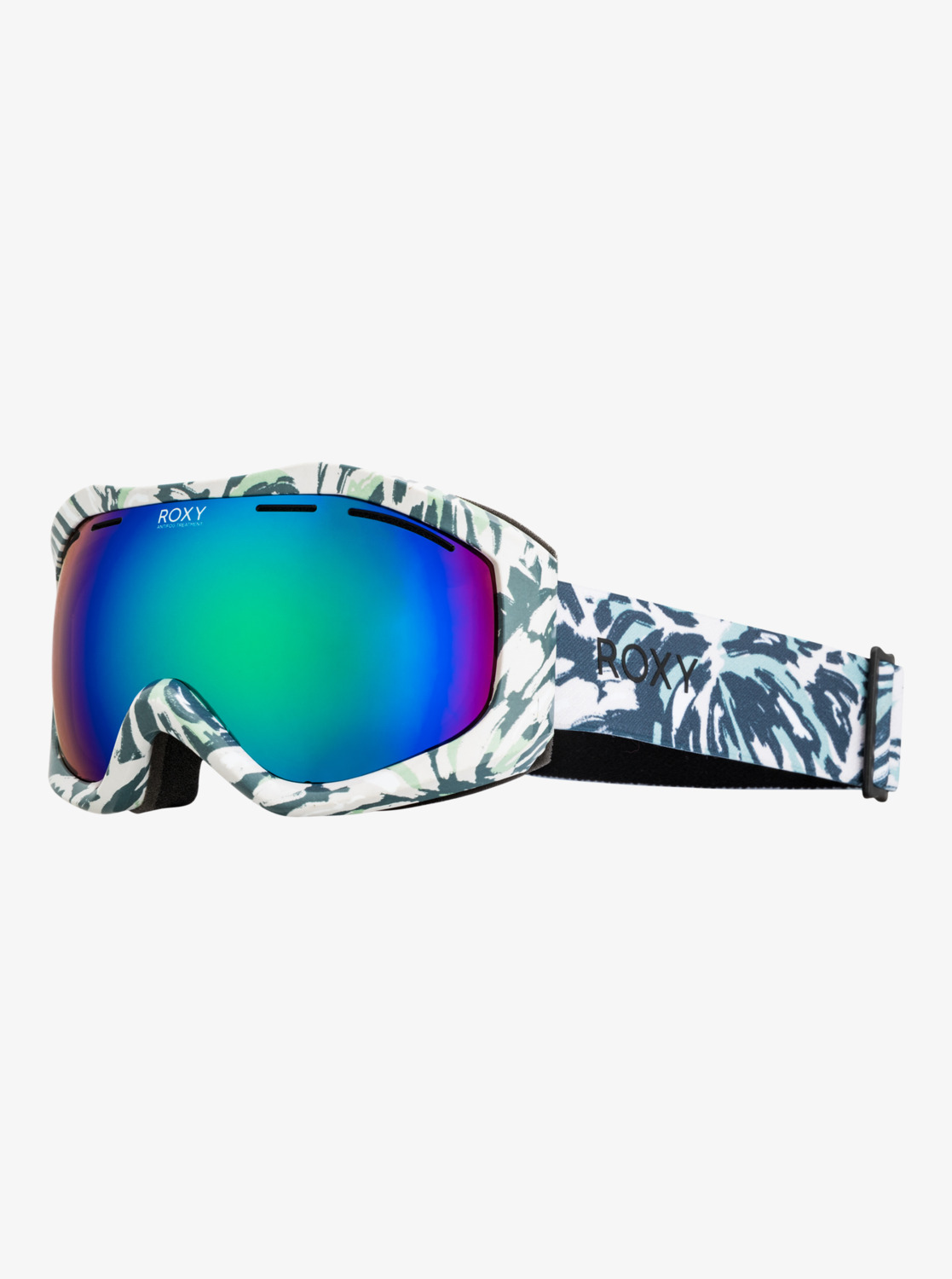 Sunset Art Series - Women's Green Snowboard/Ski Goggles | Roxy
