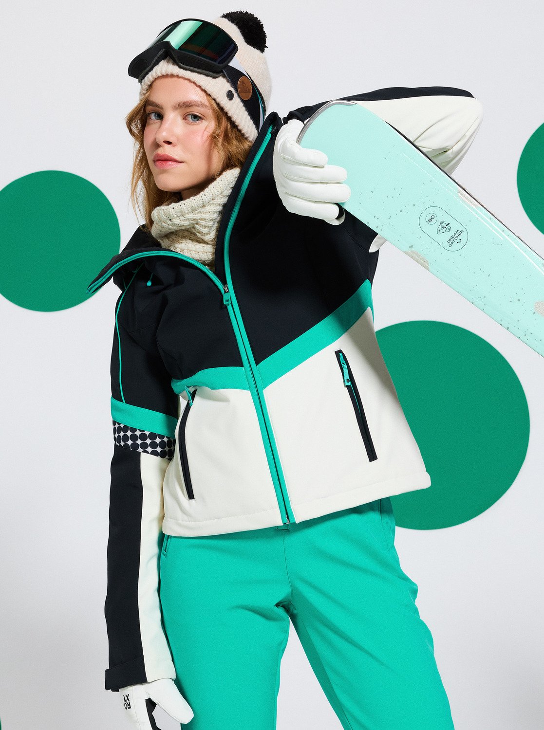 Peak Chic - Women's Black Technical Snow Shell Jacket | Roxy