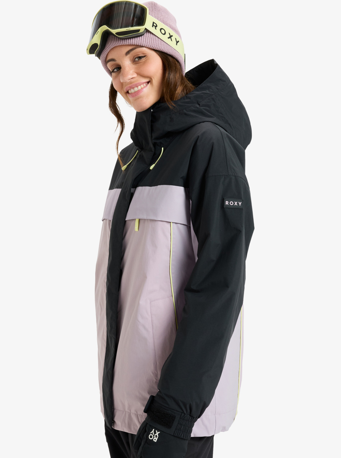 Respective - Women's Purple Technical Snow Jacket | Roxy