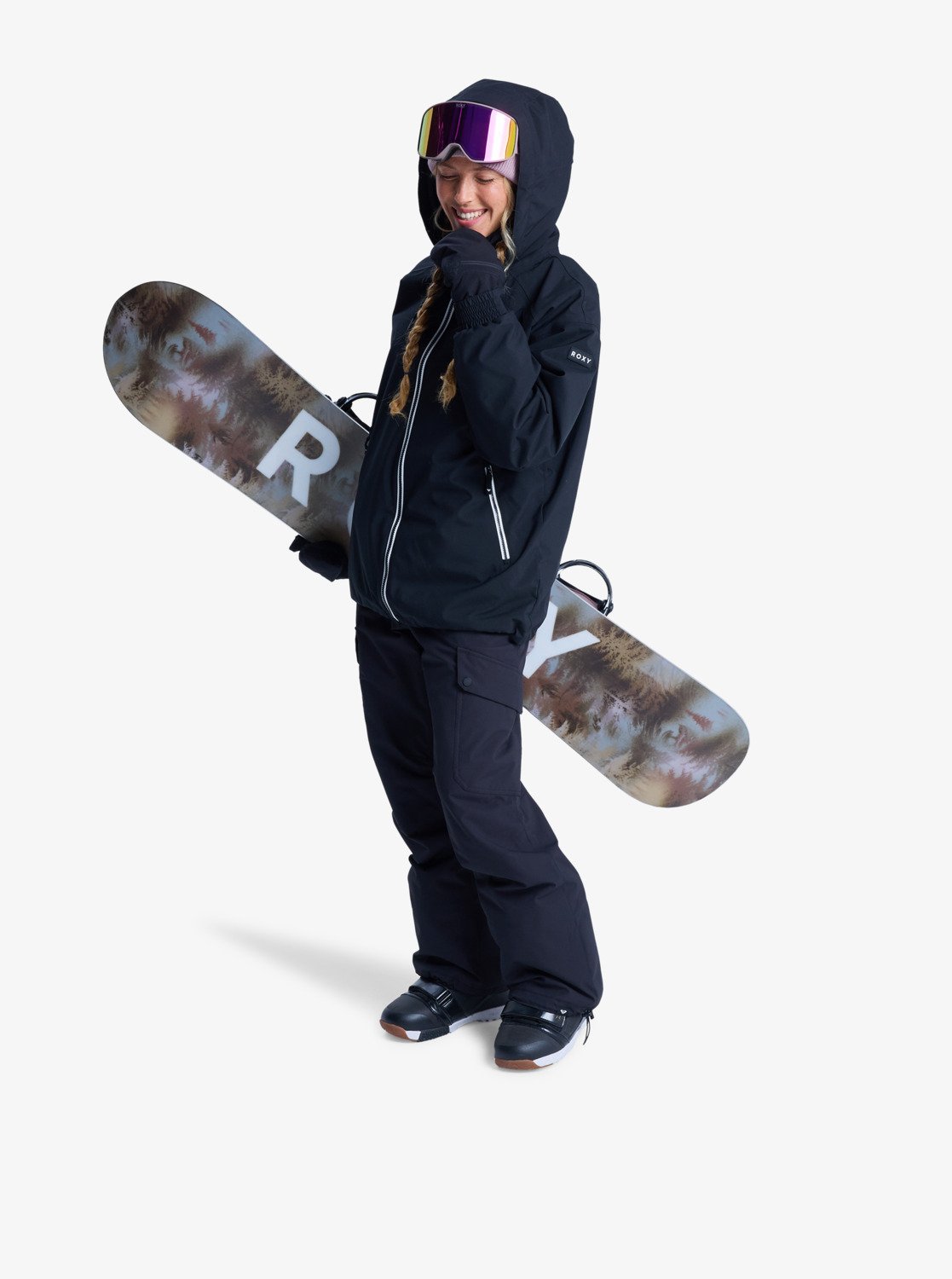 Landscape - Women's Black Technical Snow Jacket | Roxy