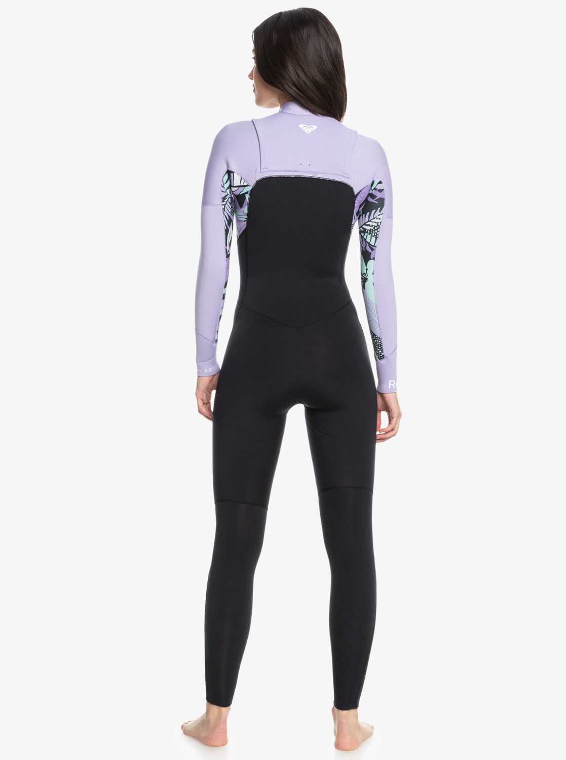 4/3mm Swell Series 2023 - Women's Black Chest Zip Wetsuit | Roxy