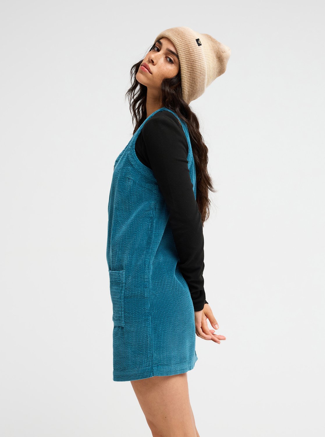 Wild Tide - Women's Blue Sleeveless V-Neck Mini Dress | Roxy
