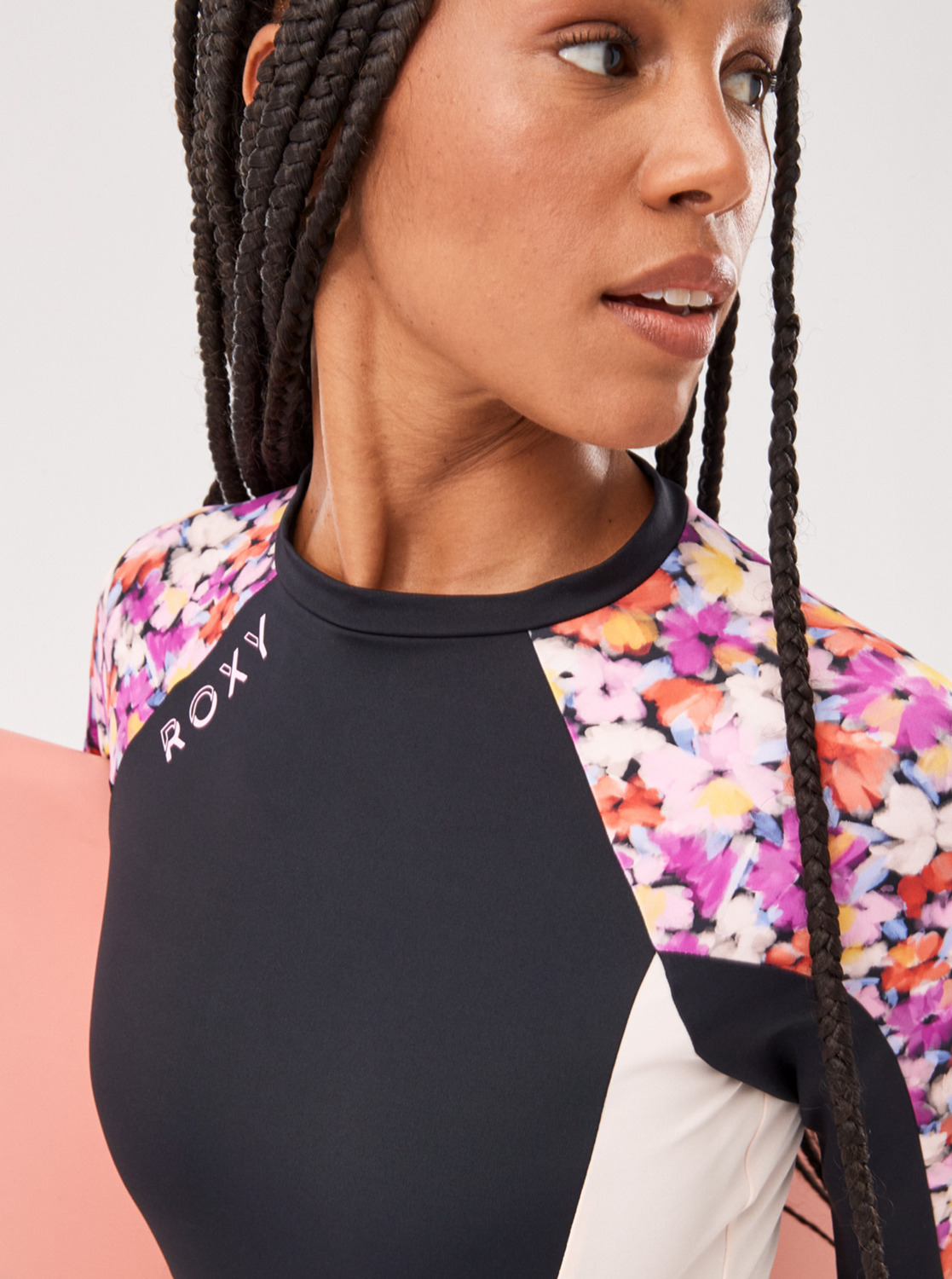 ♥ROXY様♥ Roxy Active - Women's Multi Long Sleeve One-Piece Swimsuit | Roxy
