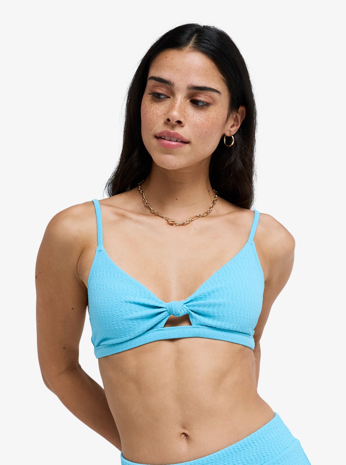 Lago - Women's Green Bralette Bikini Top | Roxy