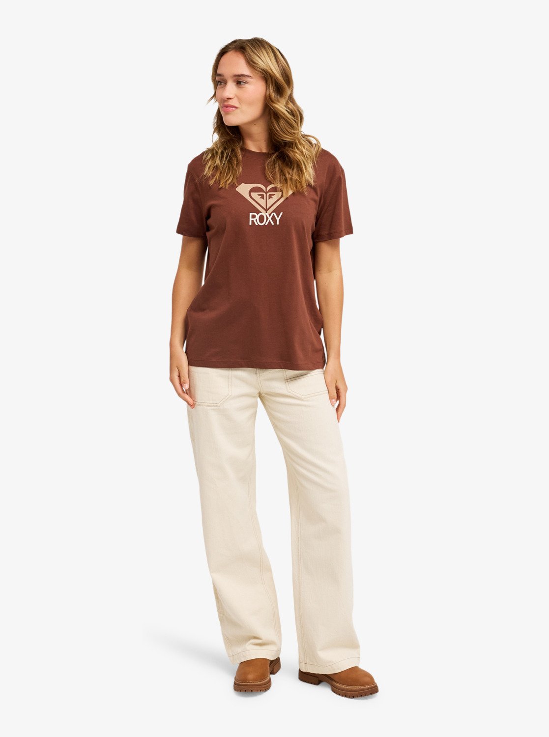 Ocean Road Art - Women's Brown Short Sleeve T-Shirt | Roxy