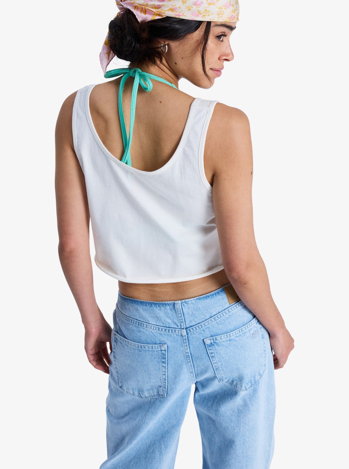 Magic Sunset Crop - Women's White Cropped Vest Top | Roxy