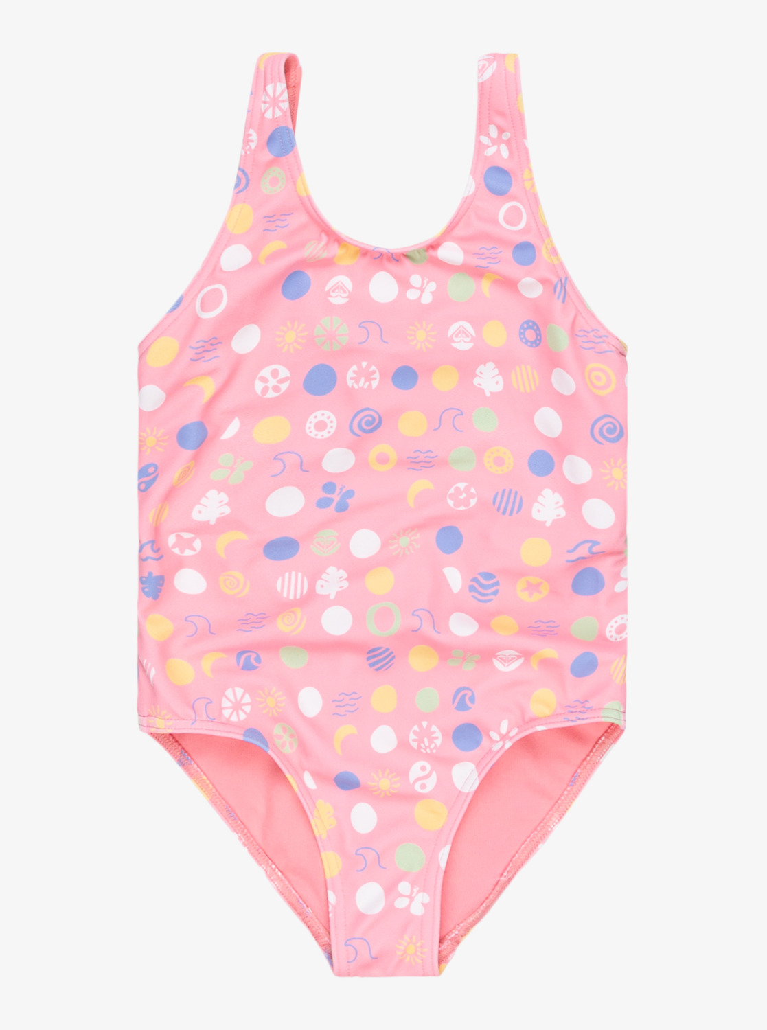 水玉模様のピンクのCHEEKY　PUNKIE DOTTY erlx103115_roxy,f_xmgw_frt1.jpg