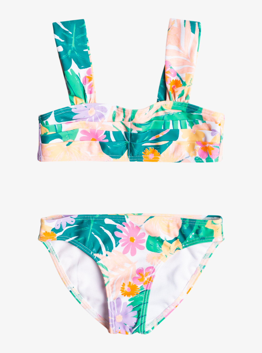Paradisiac Island - Bralette Two Piece Bikini Set for Girls 2-7