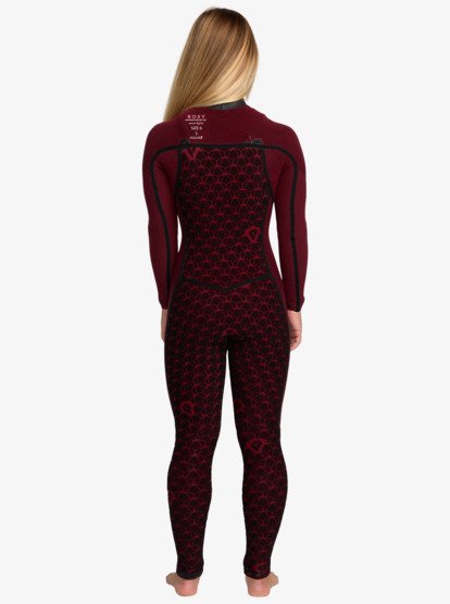 roxy, 4/3 Elite Xtra Warm - Wetsuit met een Borstrits voor Dames, BLACK (blk) 4/3 Elite Xtra Warm - Chest Zip Wetsuit for Women  26BW213501