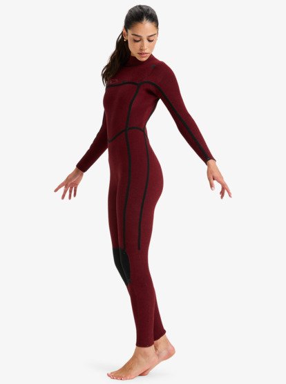 roxy, 4/3 Rise Natural - Chest Zip Wetsuit for Women, SALT CRYSTAL (scs) 4/3 Rise Natural - Chest Zip Wetsuit for Women  26BW213507