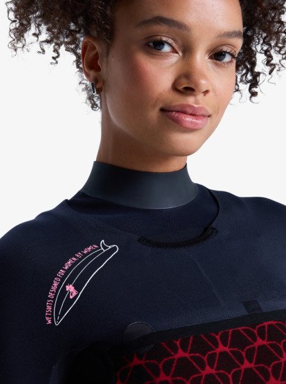 3/2 Swell Natural - Chest Zip Wetsuit for Women  26BW213508