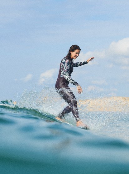 4/3 Swell Natural - Chest Zip Wetsuit for Women  26BW213509