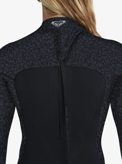 roxy, 4/3mm Swell Natural  - Back Zip Wetsuit for Women, ANIMAL PRINT (anm) 4/3mm Swell Natural  - Back Zip Wetsuit for Women  26BW213512