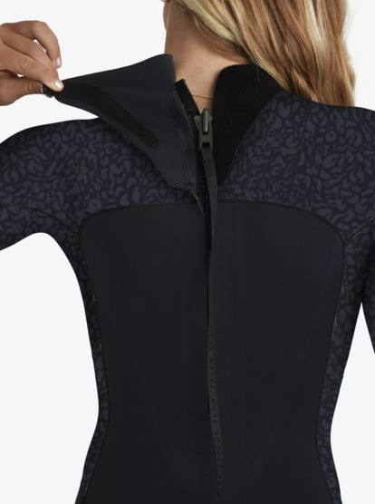roxy, 4/3mm Swell Natural  - Back Zip Wetsuit for Women, ANIMAL PRINT (anm) 4/3mm Swell Natural  - Back Zip Wetsuit for Women  26BW213512