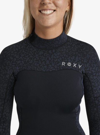roxy, 2mm Swell Natural - Long Sleeve Springsuit for Women, ANIMAL PRINT (anm) 2mm Swell Natural - Long Sleeve Springsuit for Women  26BW243504
