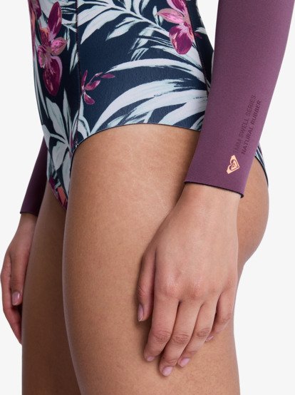 1mm Swell Natural - Long Sleeve Front Zip Springsuit for Women  26BW243506