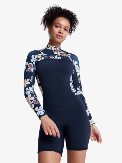 2/2mm Swell Natural - Long Sleeve Back Zip Springsuit for Women  26BW243507