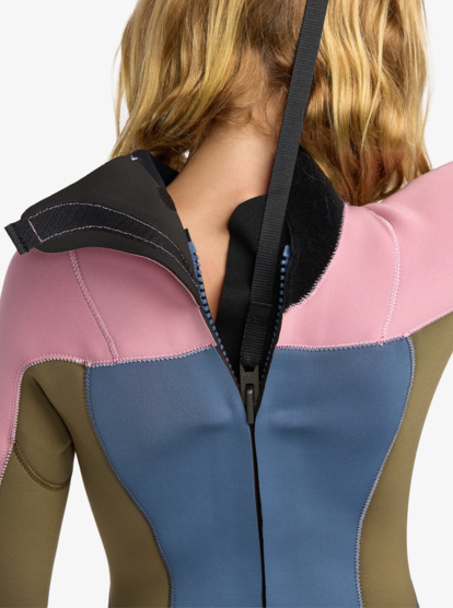roxy, 3/2mm Prologue+  - Back Zip Wetsuit for Girls 8-16, ASH (ash) 3/2mm Prologue+  - Back Zip Wetsuit for Girls 8-16  26RW213506