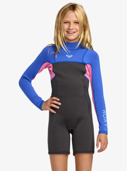 2/2mm Prologue+ - Long Sleeve Back Zip Springsuit for Girls 8-16  26RW243501