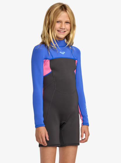 2/2mm Prologue+ - Long Sleeve Back Zip Springsuit for Girls 8-16  26RW243501
